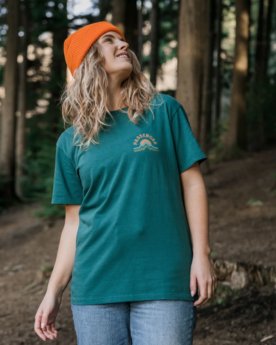 T-shirt en Coton Recyclé Breathe - Méditerranéen – Image 2