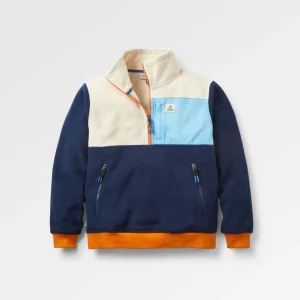 Caspian 1/2 Zip Polaire Recyclé - Rich Navy