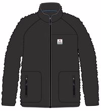 Polaire Sherpa Recyclée Full Zip Tripper 2.0 - Noir – Image 6